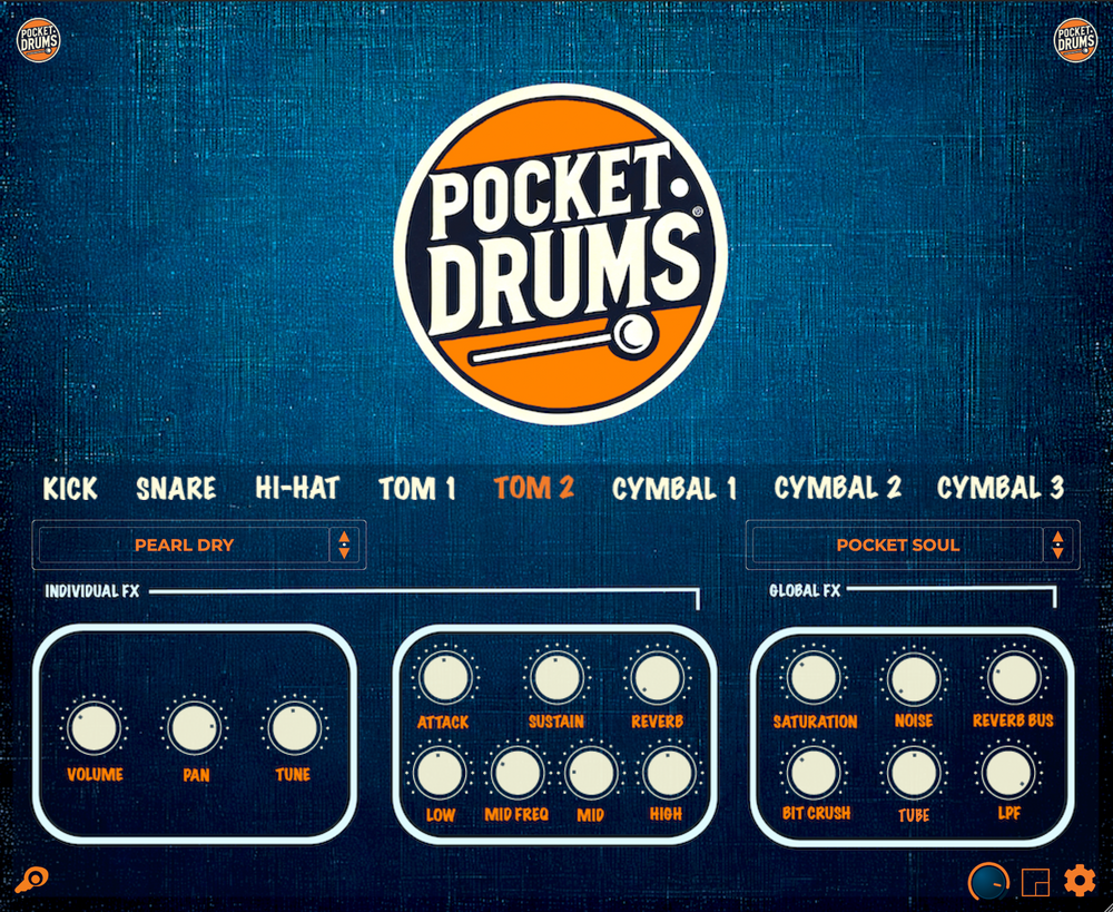 POCKET DRUMS